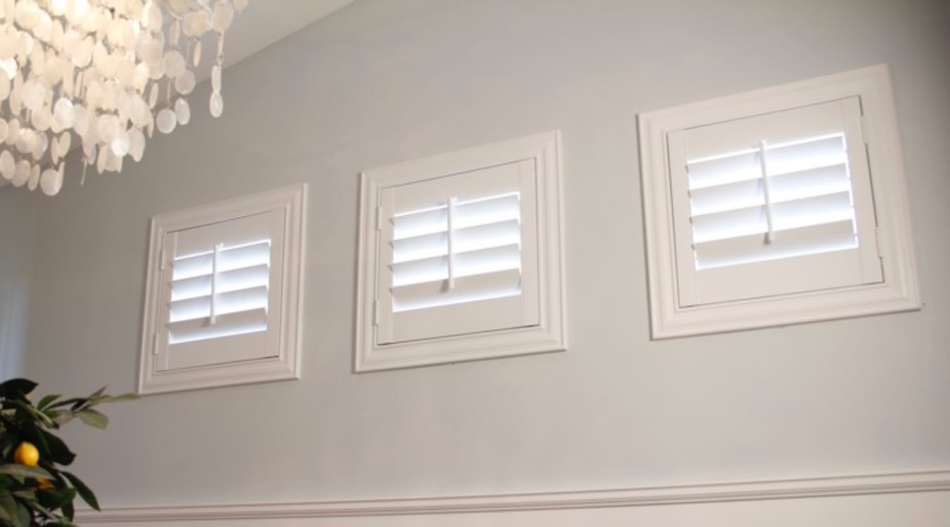 Houston small window shutters